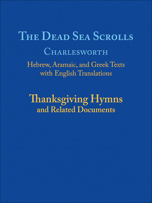 cover image of The Dead Sea Scrolls, Volume 5A